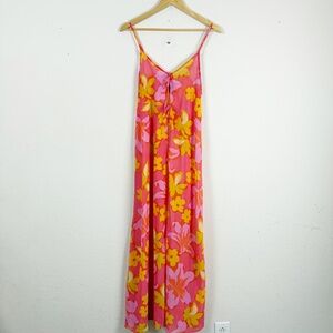Beach Riot Talia Floral Cover Up Dress Size Small